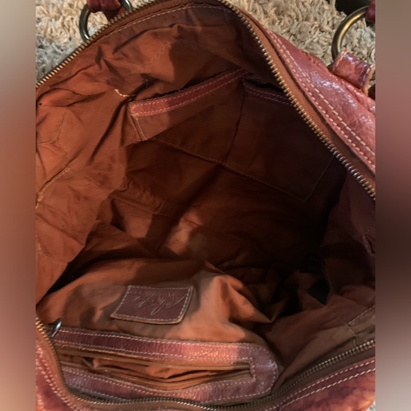 Leather handbag. - Picture 5 of 6